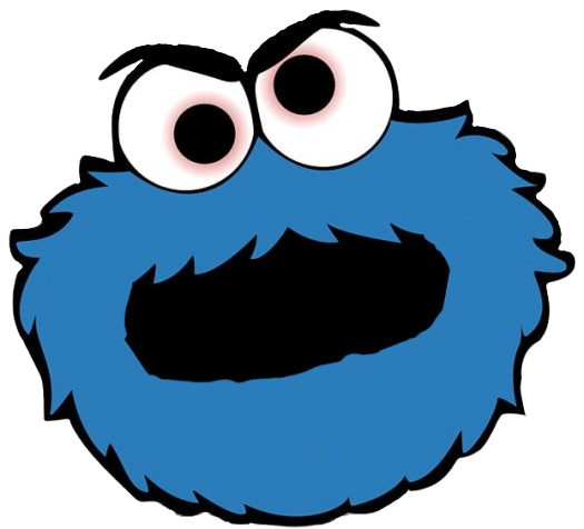 angry cookie monster